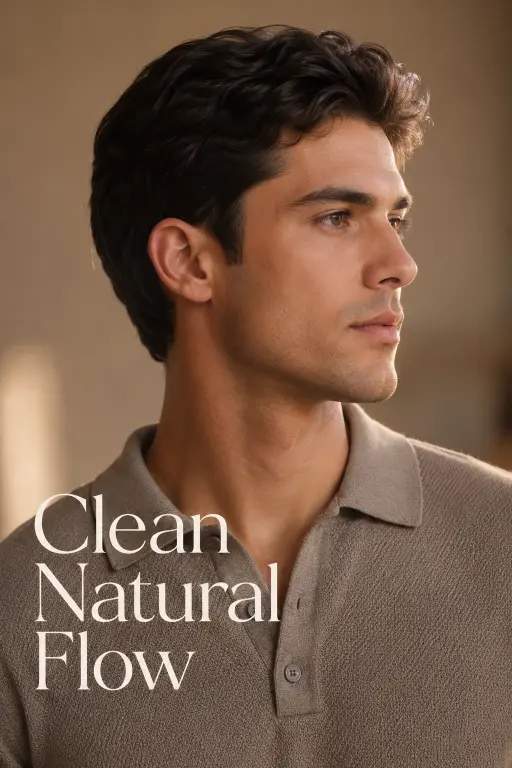Short flow haircut styles for men featuring textured layers, taper fades, wavy flow, hockey flow, and modern short hairstyles with effortless movement and masculine styling for different face shapes and hair types