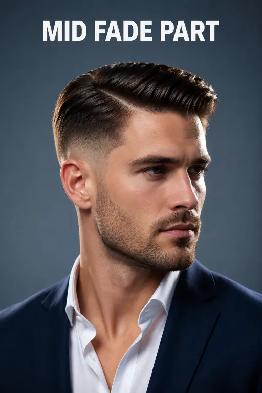 Modern gentleman haircut styles for men featuring classy side parts, textured quiffs, slick backs, taper fades, and executive hairstyles designed for different face shapes, hair types, and professional modern looks.