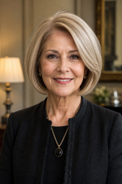 Short layered hairstyles for women over 60 showcasing modern volume, texture, and easy-to-maintain elegant looks