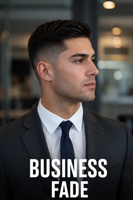 Modern gentleman haircut styles for men featuring classy side parts, textured quiffs, slick backs, taper fades, and executive hairstyles designed for different face shapes, hair types, and professional modern looks.