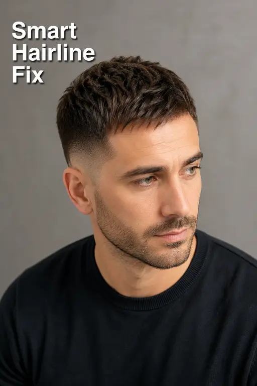 French crop mid fade hairstyle variations for men featuring textured tops, clean faded sides, sharp fringes, and modern masculine grooming styles for different hair types and face shapes.
