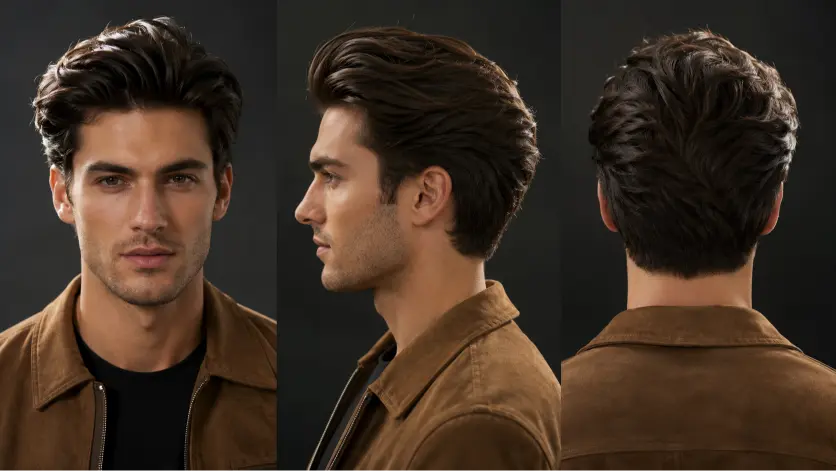 Short flow haircut styles for men featuring textured layers, taper fades, wavy flow, hockey flow, and modern short hairstyles with effortless movement and masculine styling for different face shapes and hair types