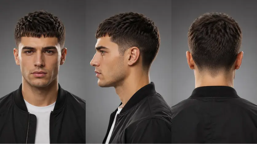 Modern gentleman haircut styles for men featuring classy side parts, textured quiffs, slick backs, taper fades, and executive hairstyles designed for different face shapes, hair types, and professional modern looks.