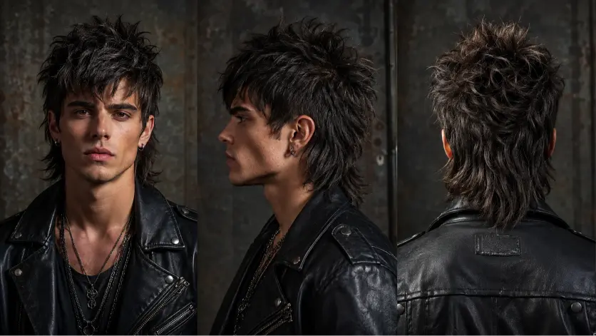 Stylish short modern mullet hairstyles for men in %currentyear% featuring textured cuts, fade mullets, curly mullets, taper styles, and trendy modern men’s haircuts for different face shapes and hair types