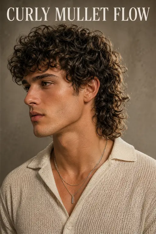 Stylish short modern mullet hairstyles for men in %currentyear% featuring textured cuts, fade mullets, curly mullets, taper styles, and trendy modern men’s haircuts for different face shapes and hair types