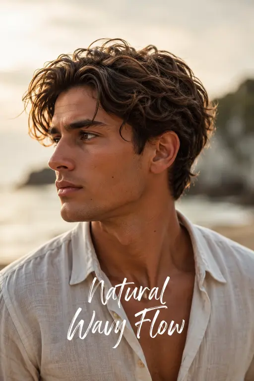 Short flow haircut styles for men featuring textured layers, taper fades, wavy flow, hockey flow, and modern short hairstyles with effortless movement and masculine styling for different face shapes and hair types