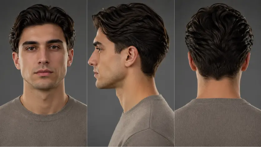 Short flow haircut styles for men featuring textured layers, taper fades, wavy flow, hockey flow, and modern short hairstyles with effortless movement and masculine styling for different face shapes and hair types