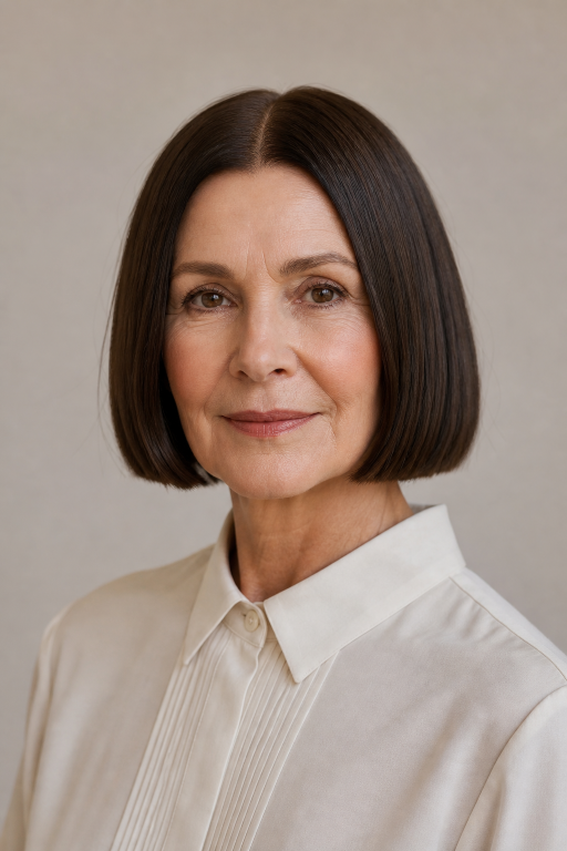 Short layered pixie haircut for women over 60 with thin fine hair adding volume and lift