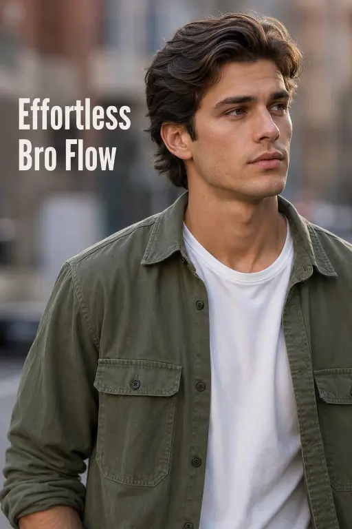 Short flow haircut styles for men featuring textured layers, taper fades, wavy flow, hockey flow, and modern short hairstyles with effortless movement and masculine styling for different face shapes and hair types