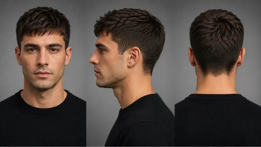 Modern gentleman haircut styles for men featuring classy side parts, textured quiffs, slick backs, taper fades, and executive hairstyles designed for different face shapes, hair types, and professional modern looks.